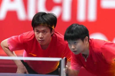 国乒两对名将会师决赛 第6次包揽亚运混双冠亚军