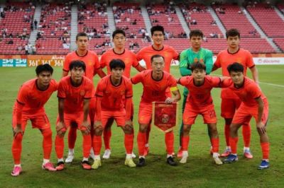 3比0轻取泰国！中国男足28年后再进亚运四强，半决赛将迎战老对手韩国