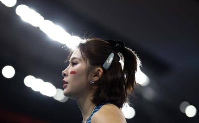 吴燕妮与林雨薇顺利晋级亚运会女子100米栏决赛