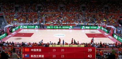 热身赛半场-中国男篮39-43新西兰 赵嘉义三分4中3 王俊杰持续低迷