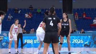 🏀U17女篮世界杯-中国队负于新西兰队获第六名 全队三分球30中3