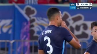终结10轮不胜！三镇2-0十人新鹏城 加布里埃尔直红 熊继政破门