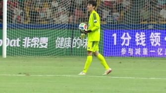 南通队1-1十人扬州队 崔钧贤乌龙程鑫扳平 徐君直红