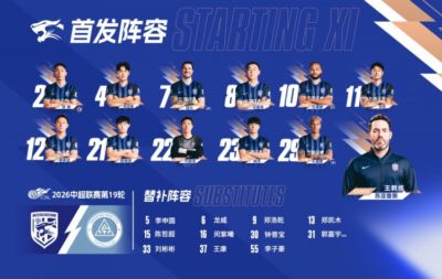 💙武汉三镇今日阵容 时隔多日的主场比赛 并肩战斗  ​​​