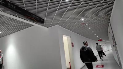 中国男篮今晚将和新西兰男篮展开一场热身赛 球员已抵达比赛场馆