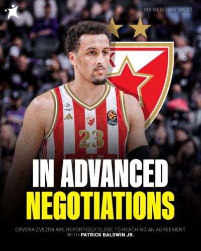 上赛季效力3支NBA球队！帕特里克·鲍德温接近加盟贝尔格莱德红星