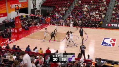 🏀夏联-杨瀚森9+10+3+2帽 开拓者惜败爵士 奥利瓦里17中4
