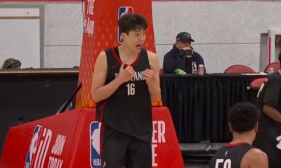 很针对！杨瀚森连续两球被吹进攻犯规 他非常惊讶：why？？？