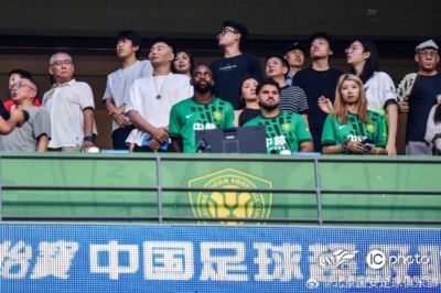 北京国安主场1-1战平辽宁铁人楠波湾