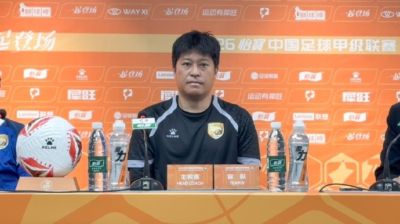 7月17日晚，中甲第15轮，大连鲲城客场对梅州客家赛前发布会召开