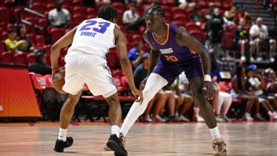 🏀夏联-太阳力克活塞 马卢阿奇23+15 弗莱明22+8 奥科里16分5助