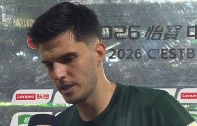托利奇：2-0领先也不轻松，中超每个对手都不是很轻易能赢下的
