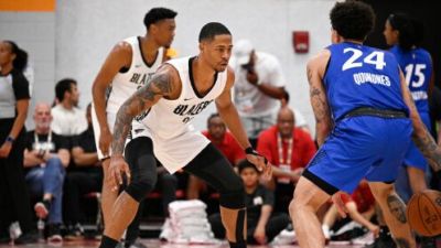 🏀夏联-魔术加时力克开拓者 杨瀚森生病缺阵 基诺内斯30+8