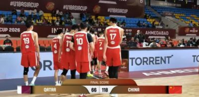 🏀U18男篮亚洲杯-中国男篮6人上双52分大胜卡塔尔 郝煊18分
