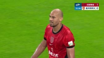 14分领跑!蓉城1-1铜梁龙联赛2连平 费利佩破门+中框迪马塔救主