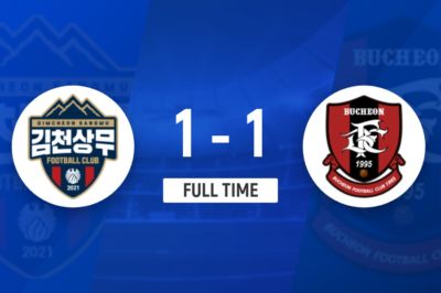 K联赛：白栋圭头球破门，金泉尚武1-1富川FC
