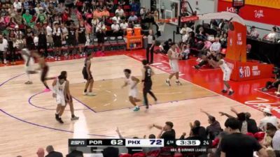 🏀夏联-杨瀚森12分9板4助 开拓者惜败太阳 马卢阿奇19+11