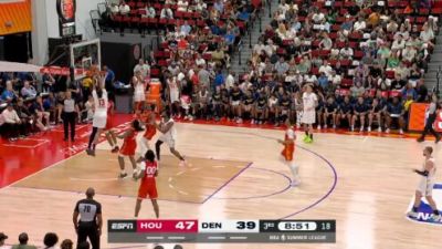 🏀夏联-火箭力克掘金 31号秀桑顿27分3断 霍普金斯24分3断2帽