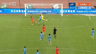 差点3-0！黄政宇直塞陈蒲大单刀低射被扑，瓦科再补高出横梁