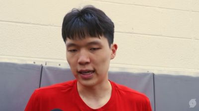 杨瀚森:新教练一些细节抓得很细 在场上可以发挥大家的特点!