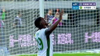 笑傲德比！国安4-2津门虎取三连胜 法比奥2射1传达万破门塞鸟助攻