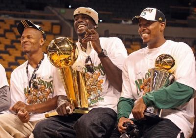 皮尔斯：现代NBA只需要一个超巨加上边缘全明星就能夺冠