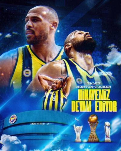 前湖人后卫！霍顿-塔克新赛季将继续留在费内巴切 不会返回NBA