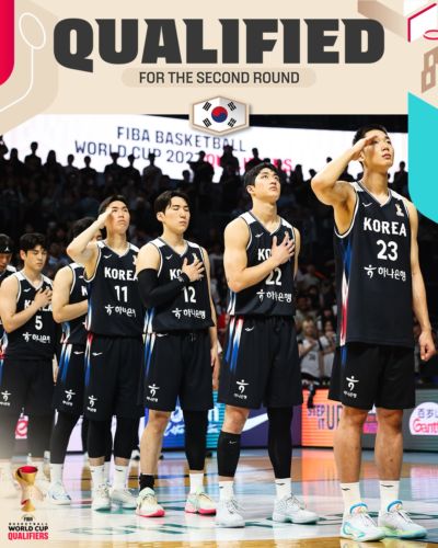 韩国男篮2分险胜日本晋级世亚预第二阶段 中国台北被淘汰出局