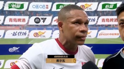 韦林顿：来中超前我曾经历生涯低谷，感谢海牛让我度过幸福的一年
