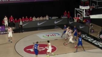 🏀中国U17男篮击败委内瑞拉U17男篮 张懿赵杰15+7+5 陈昱休18+7