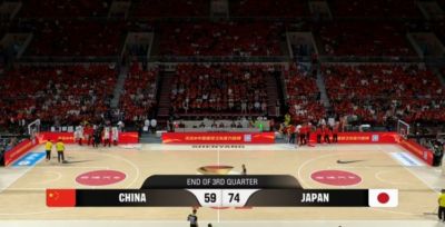 分差继续扩大！前三节中国男篮已经落后日本男篮15分