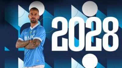 官方：那不勒斯与33岁老将斯皮纳佐拉续约至2028年