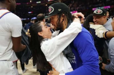 NBA版神仙眷侣！纽约之王身后有贤内助 布伦森因她成人生赢家