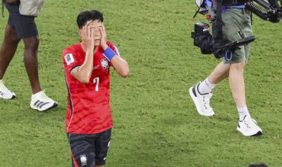 折磨……韩国末轮第一比赛日完赛，需等最后一个比赛日才定生死