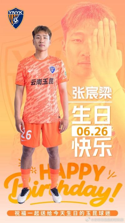 祝张宸梁生日快乐🎂
