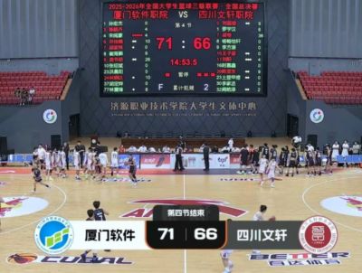 CUBAL三级联赛-厦门软件力克四川文轩 龚书坦26分 梁粤空砍36分