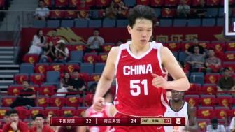 🏀热身赛-中国男篮险胜荷兰男篮迎两连胜 廖三宁21+7 杨瀚森7+8
