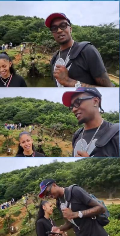 👀麦丹在外旅游听到兰德尔被交易先是一愣 随后露出笑容