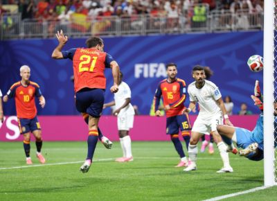 奥亚萨瓦尔3分钟2球，奥尔莫助攻，西班牙3-0领先沙特