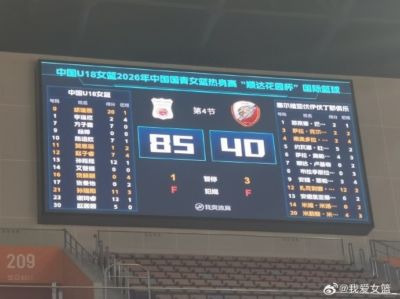 全程压制！U18女篮轻取塞尔维亚拿下热身赛三连胜 胡瑞燕20+4+6断