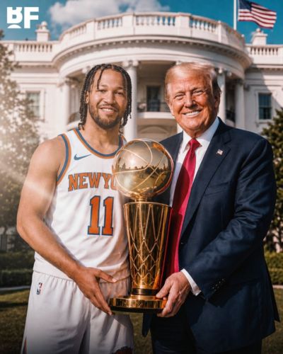 给面子！尼克斯是首支在特朗普当总统时到访白宫的NBA总冠军球队