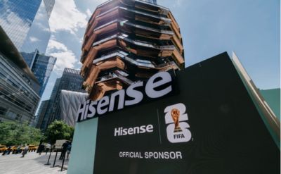 海信×FIFA×阿迪联合快闪活动空降纽约，掀起世界杯RGB足球热潮