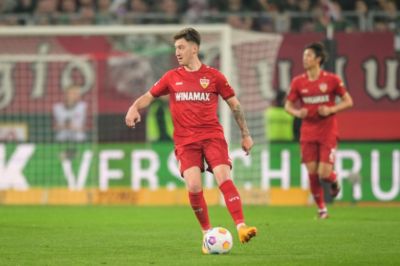 斯图加特中场施蒂勒解约金3650万欧,球队已在寻找替代者