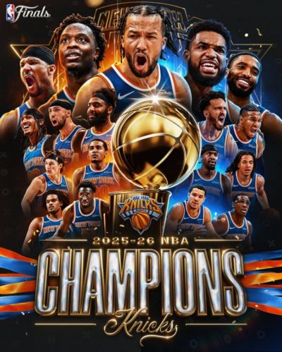 NBA官方：祝贺尼克斯夺得队史第三冠 时隔53年再夺总冠军