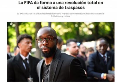 变革？阿斯：FIFA会议决定27年1月1日起，球员合同强制加入解约金