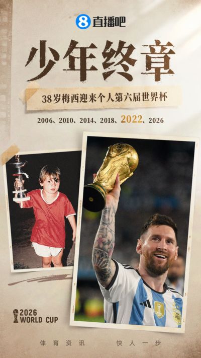 少年·终章|38岁梅西迎来个人第六届世界杯