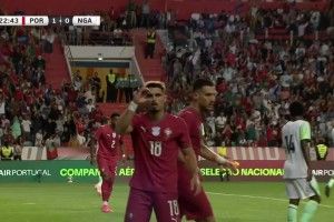 热身赛两战全胜！葡萄牙2-1尼日利亚 内托孔塞桑破门C罗连失良机
