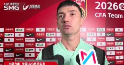 破门+造点，木塔力甫：做了本该做的工作，U23国足会继续努力