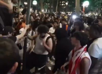 篮球流氓！官方：G3观赛派对现场有21人被捕 5名警察受伤！
