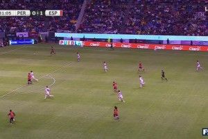 热身赛1胜1平！奥亚萨瓦尔开场闪击西班牙3-1秘鲁 16日世界杯首战